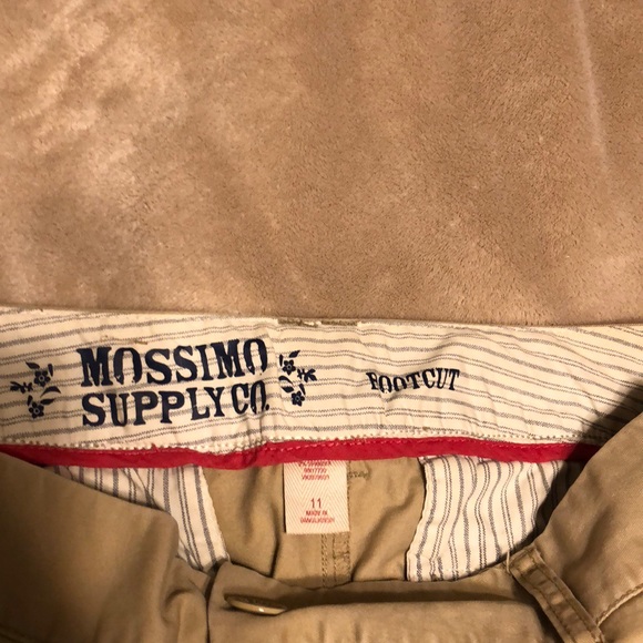 Mossimo Supply Co womens bootcut khaki pants sz 11 - Picture 3 of 6